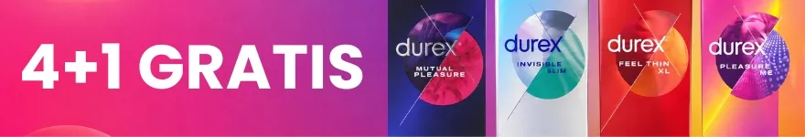Campanie prezervative Durex: 4+1 gratuit – Lovesexshop.ro sex shop