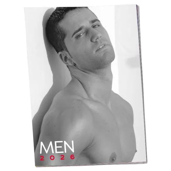 Calendar nud pentru bărbați - 2026