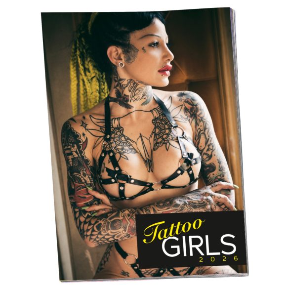 Tattoo Girls - Calendar Femei Tatuate - 2026 (10 buc.)