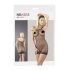 NO:XQSE - Rochie mini sexy din plasă - neagră (S-L)