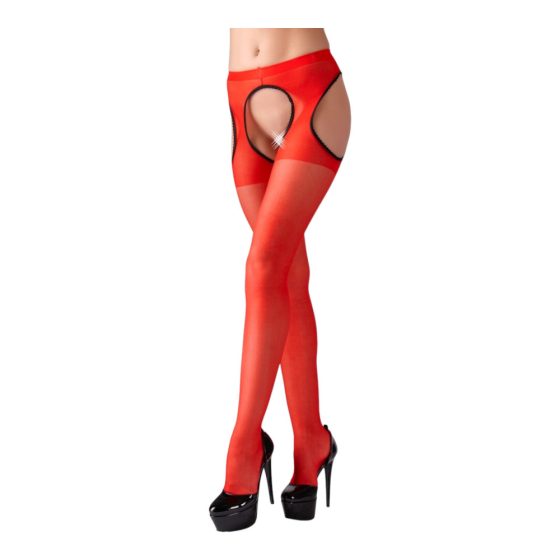 Cottelli - Ciorapi Sexy (roșu) - L/XL