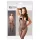 NO:XQSE - Catsuit sexy transparent cu push-up pentru sâni - negru (S-L)