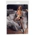 Cottelli - Dres roz sexy din plasă (negru) - L/XL