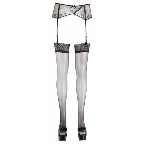 Cottelli - Dresuri cu dantelă - negru - 4/XL