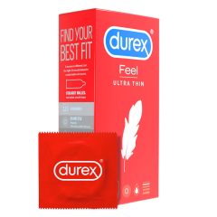   Durex Feel Ultra Thin - prezervativ ultra-realist (10 bucăți)