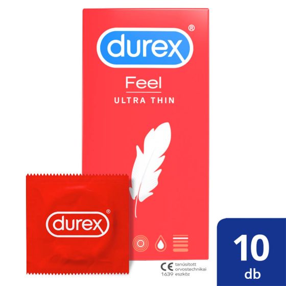 Durex Feel Ultra Thin - prezervativ ultra realist (10 buc)