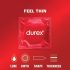 Durex Feel Thin - prezervative cu senzație naturală (3 buc.)