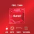 Durex - prezervative subțiri - senzație naturală - 3 bucăți
