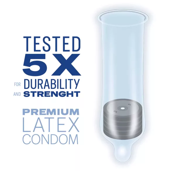Durex Feel Thin - prezervative pentru o senzație naturală (3 bucăți)