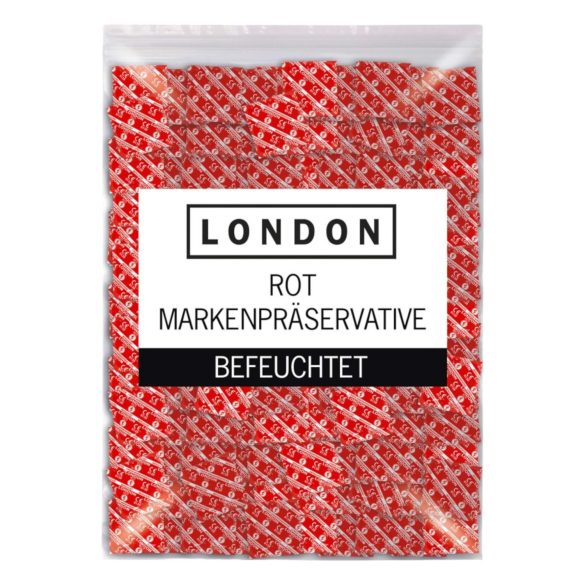 London - Prezervative cu aromă de căpșuni (1000 bucăți)
