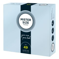 Prezervativ subțire Mister Size - 49mm (36 buc)