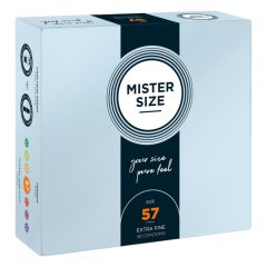 Prezervativ subțire Mister Size - 57mm (36buc)
