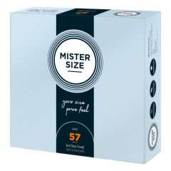 Prezervativ subțire Mister Size - 57mm (36buc)
