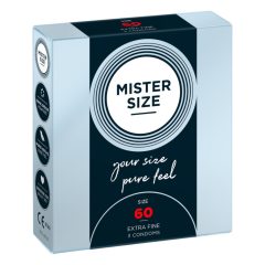 Prezervativ subtire Mister Size - 60mm (3buc)