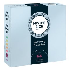 Prezervativ subțire Mister Size - 64mm (36buc)