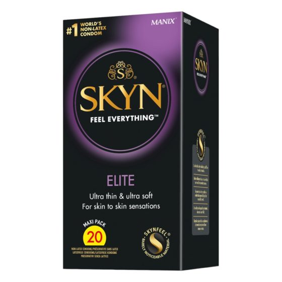 Manix SKYN Elite - Prezervativ ultra-subțire fără latex (20buc)