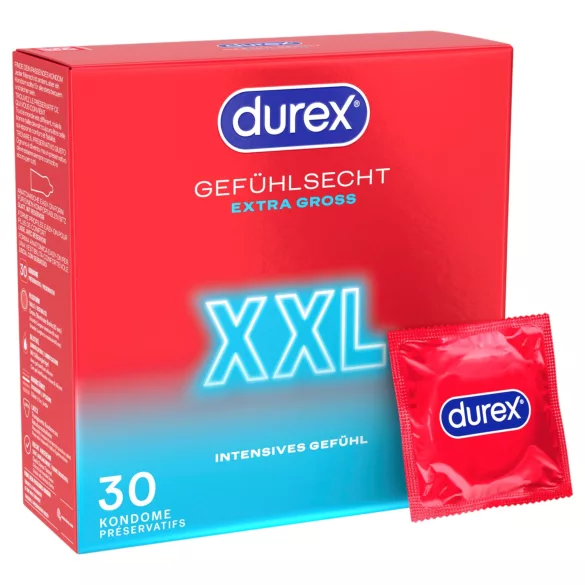 Durex - prezervative XXL (30 bucăți)