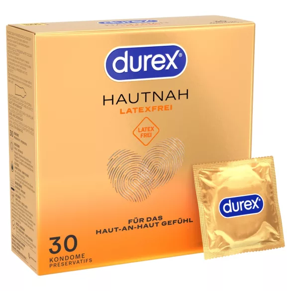 Durex Hautnah - prezervative fără latex (30 bucăți)