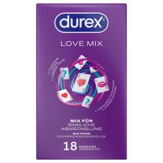 Durex Love Mix - prezervative set - 18 bucăți