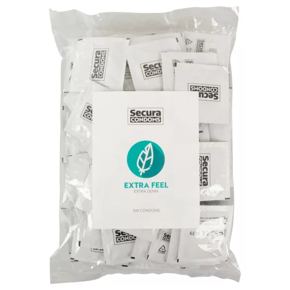 Secura Extra Feel - prezervative extra subțiri (100 bucăți)