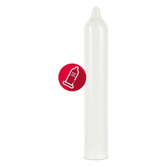 Secura Extra Fun - prezervative cu puncte - 53mm - 12 bucăți