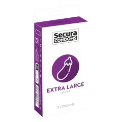Secura Vinete - prezervativ extra mare - 60mm (12 bucăți)