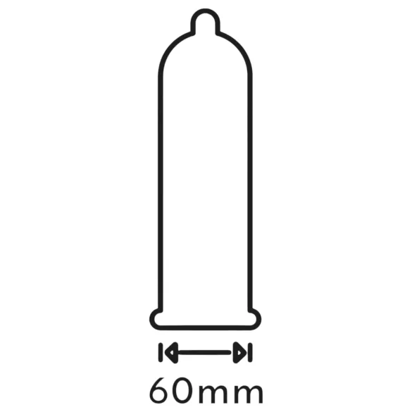Secura Vânătă - prezervativ mare - 60mm - 100 buc