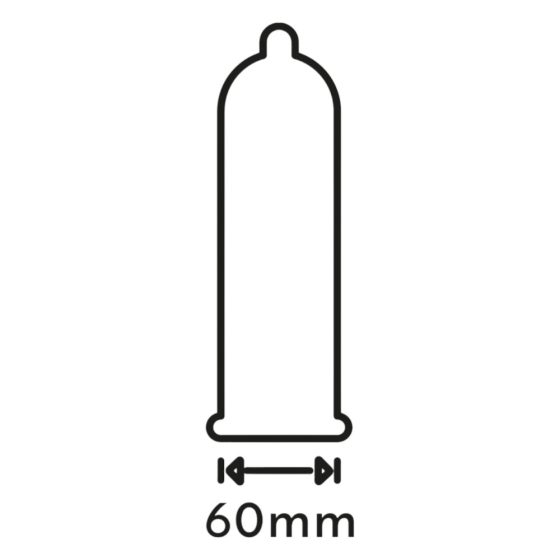 Secura Vinete - prezervative extra mari - 60mm (100 bucăți)