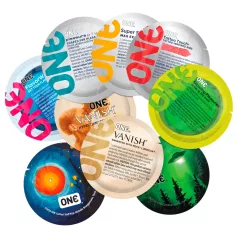   ONE - prezervative mixt - set plăceri diferite - 12 bucăți