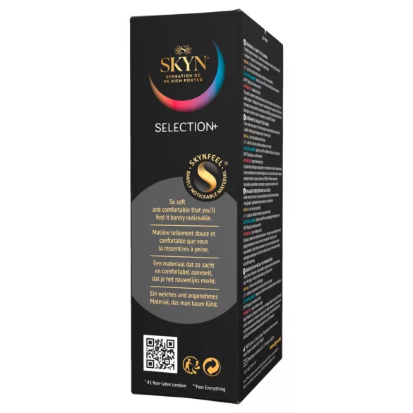 SKYN Selection+ - selecție de prezervative fără latex (10 bucăți)