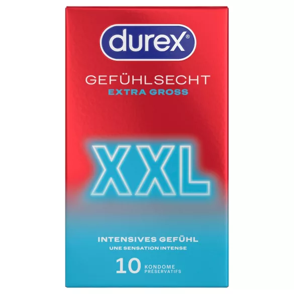 Durex - prezervative XXL (10 bucăți)