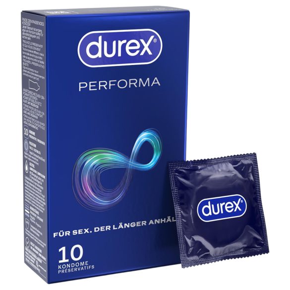 Durex Performa - prezervative cu efect întârziat - 10 bucăți