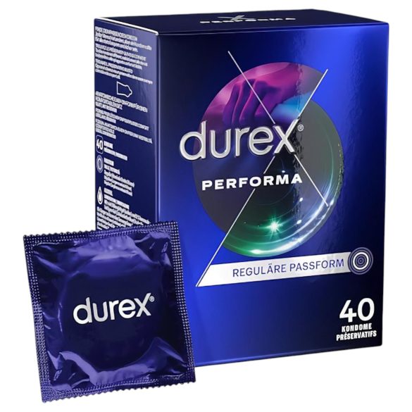 Durex Performa - prezervative cu efect întârziat - 40 bucăți