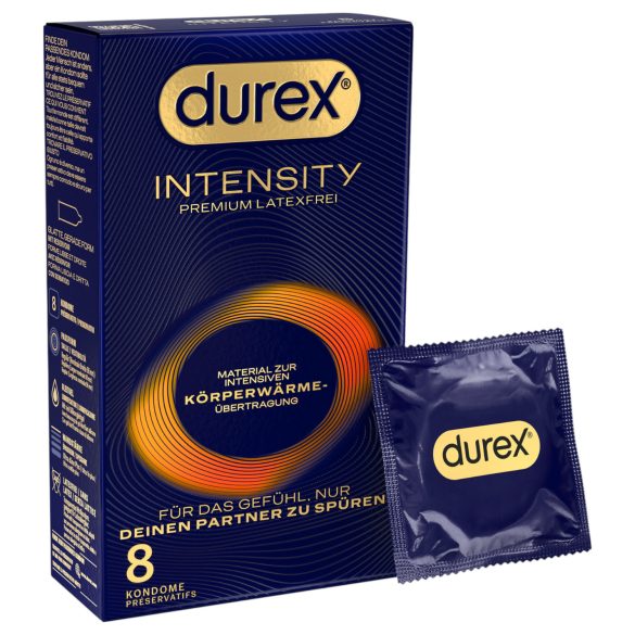 Durex Intensity - prezervative subțiri fără latex (8 bucăți)