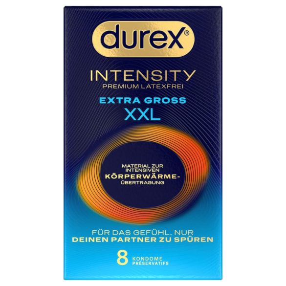 Durex Intensitate XXL - prezervative fără latex (8 buc)