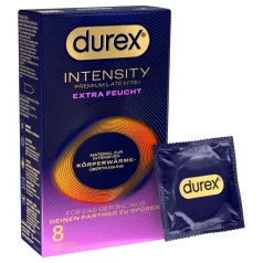   Durex Intensity - prezervative fără latex, extra lubrifiate (8 bucăți)