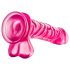 B Yours - dildo cu testicule - 20cm (roz)