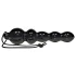 You2Toys Black Jack - dildo anal cu bile - silicon negru