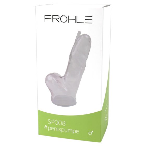 Fröhle SP008 (21cm) - Cilindru de schimb pentru pompa de penis anatomică medicală