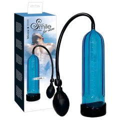 SMILE Cool - pompa pentru penis (albastru)