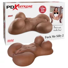   Pipedream Fuck Me Silly Sista - masturbator tip trunchi feminin maro (5,7 kg)