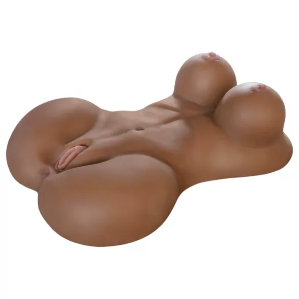 Pipedream Fuck Me Silly Sista - masturbator tip trunchi feminin maro (5,7 kg)