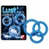 You2Toys - Set 3 inele pentru penis - silicon albastru