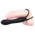 You2Toys - dildo anal special și inel penian - negru