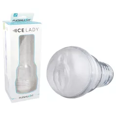   Fleshlight Ice Lady - masturbator vaginal transparent cristal