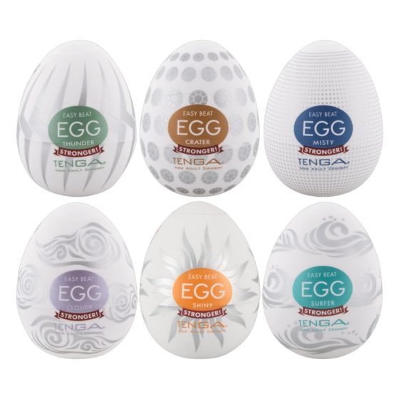 TENGA Selectarea ouălor II. - oua de masturbare (6 buc)