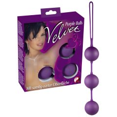 You2Toys - Violet catifelat, bilă geisha triplă