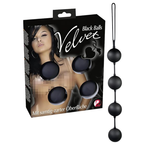 You2Toys - Set bile Kegel velvet - 4 bucăți