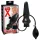 Late X dop anal mare, gonflabil (negru)