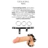 Bad Kitty - inel testicular și pentru penis - piele neagră